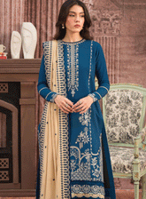 Seran Embroidered Viscose Unstitched 3 Piece Suit - SE23TD 06 SERENA